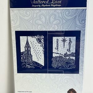 Tattered Lace Sympathy Over The Rooftops Metal Dies Christmas Card Craft 447537